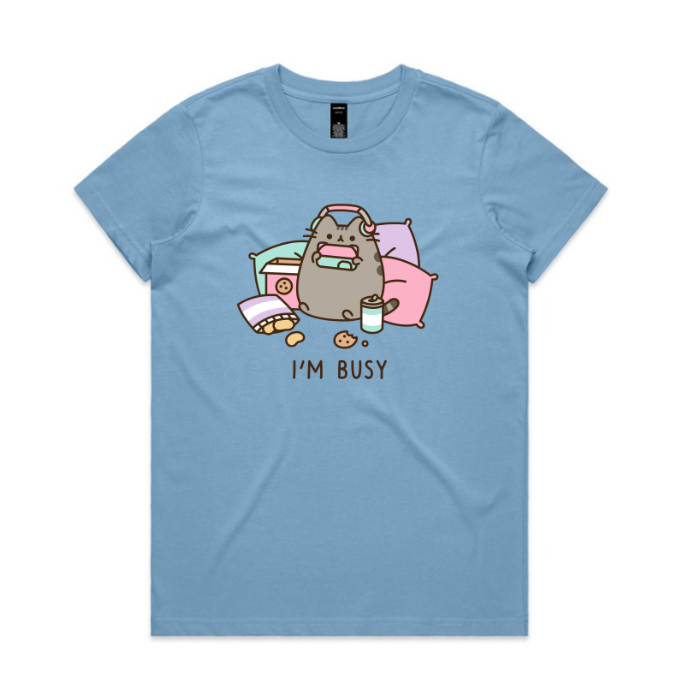 Pusheen Blue Shirt