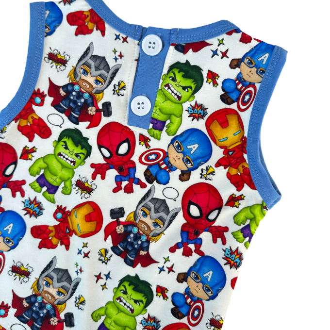 Bamboo Superhero Jumpsuit