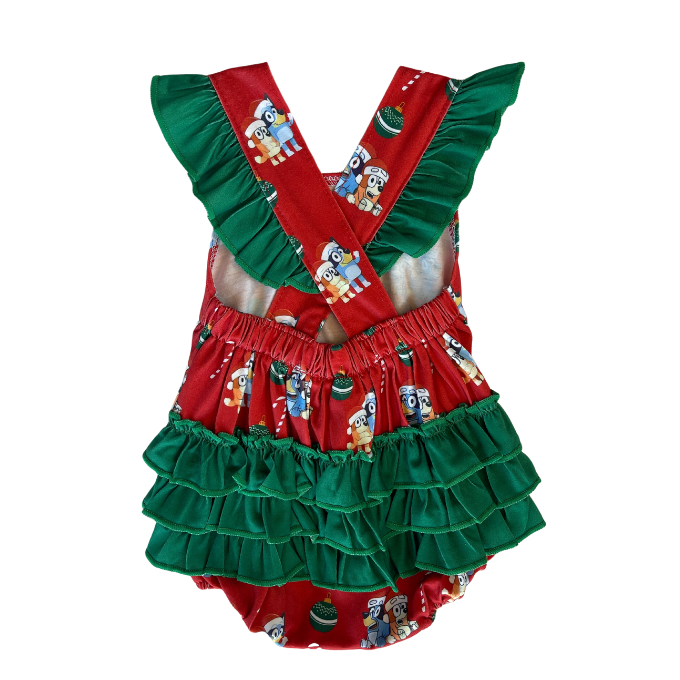 Bluey Christmas Romper