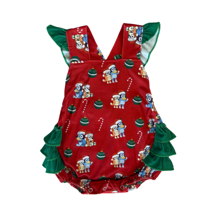 Bluey Christmas Romper