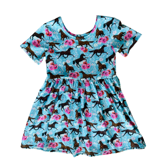 Floral Pony Dress