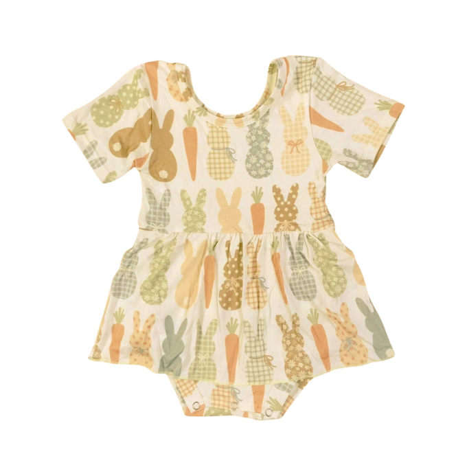 Bunny Bamboo Romper Dress