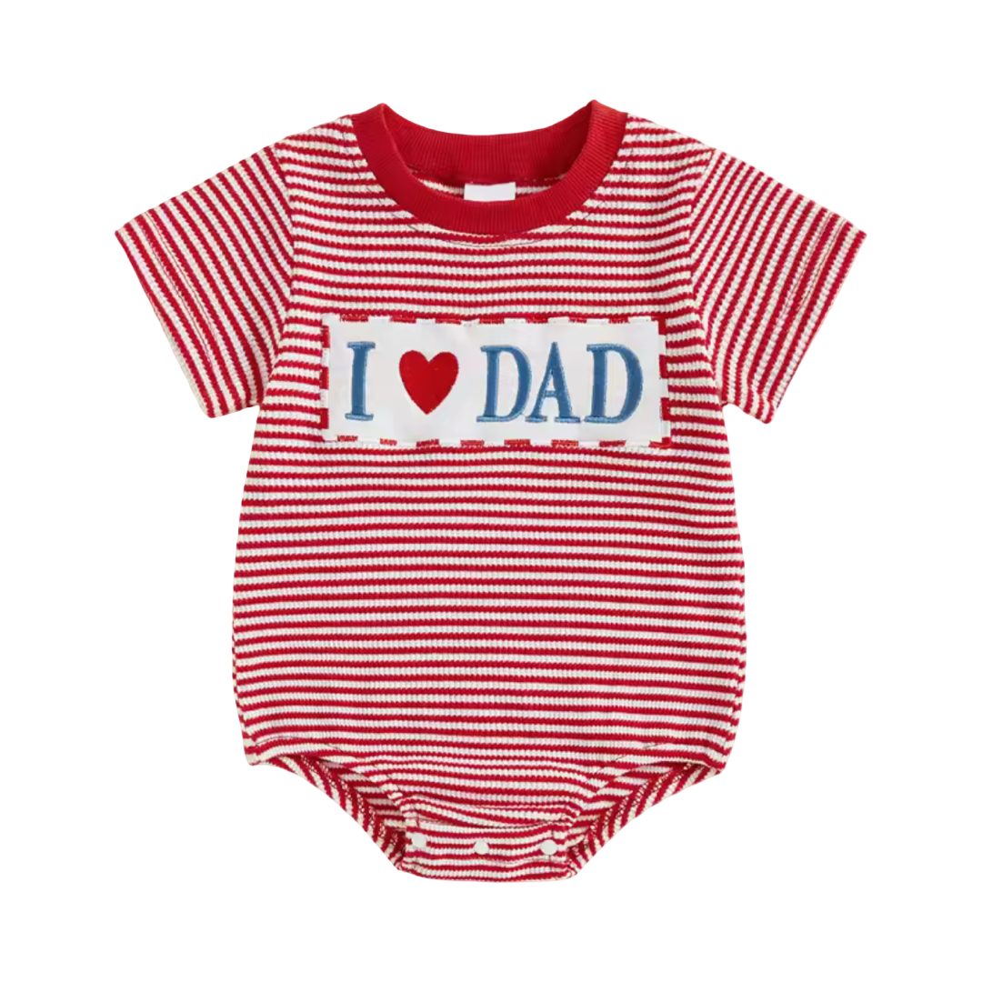 I Love Dad Onesie