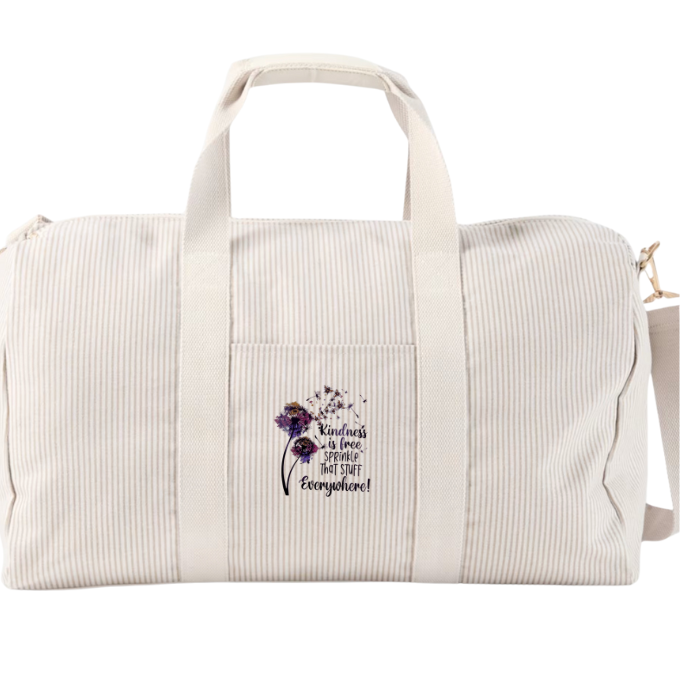 "Kindness Is Free" Weekender Bag