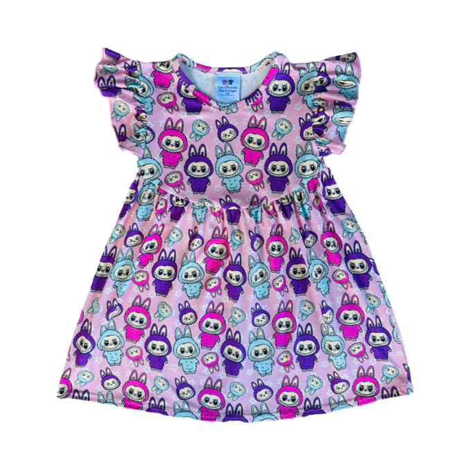 labubu purple dress Labubu Dress – Lisa's Affordable Kids Boutique