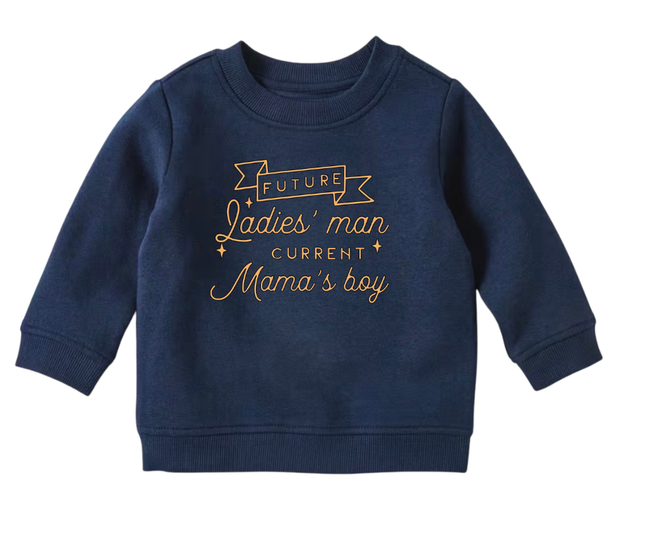 Future Ladies's Man Baby Sweatshirts