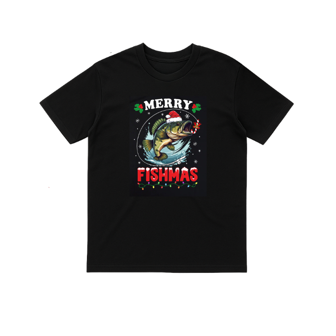 Merry Fishmas Kids T-Shirt
