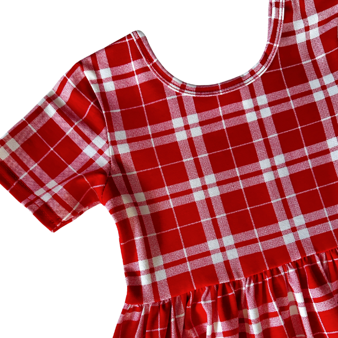 Red Gingham Dress