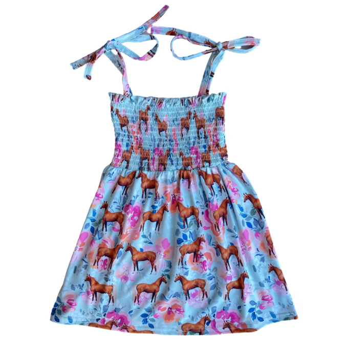 Summer Horses Dress