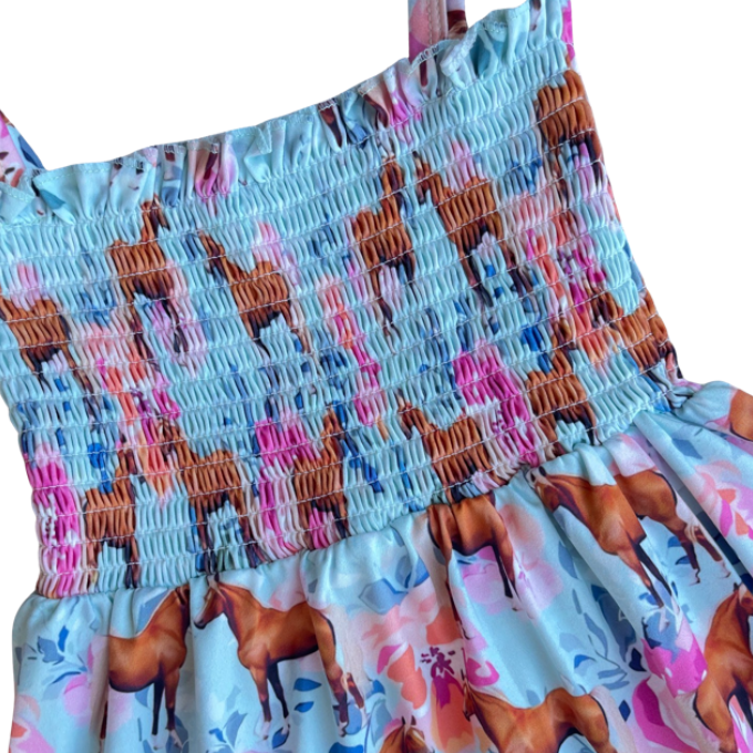 Summer Horses Dress