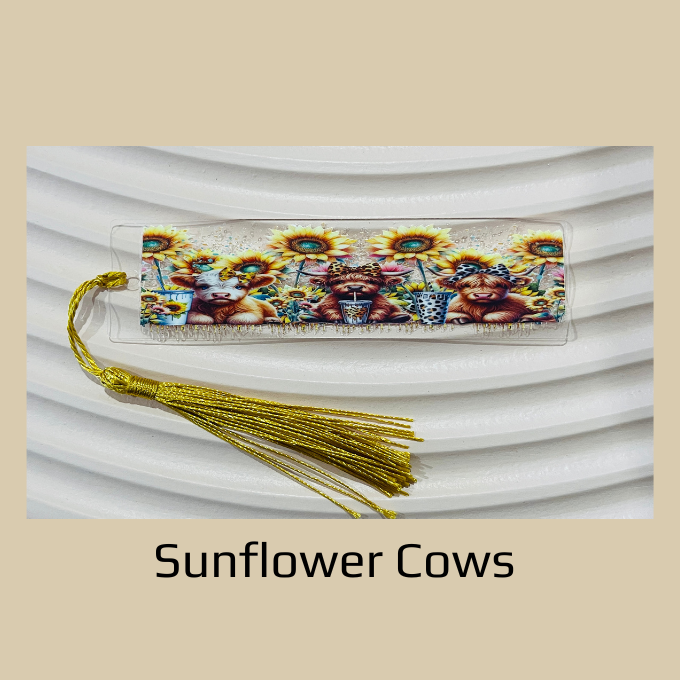 Highland Cow Bookmarks