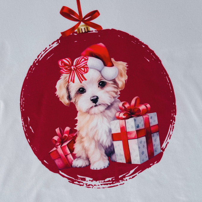 Christmas Puppy Women's Shirt
