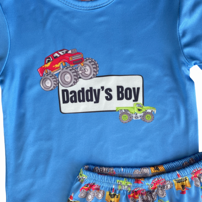 Daddy's Boy Trucks Set