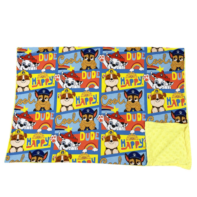 P*Patrol Bamboo Minky blanket