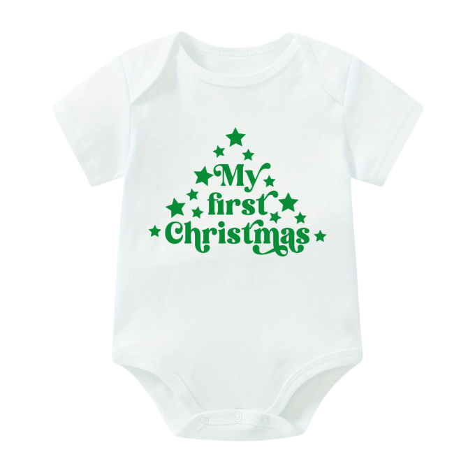 My First Christmas Onesies
