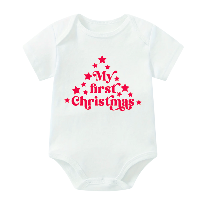 My First Christmas Onesies