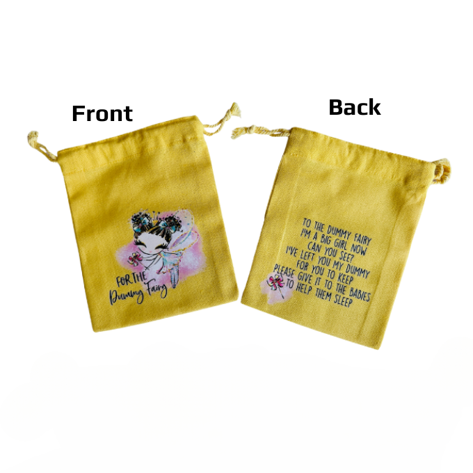 Dummy Fairy Drawstring Pouches - Girls