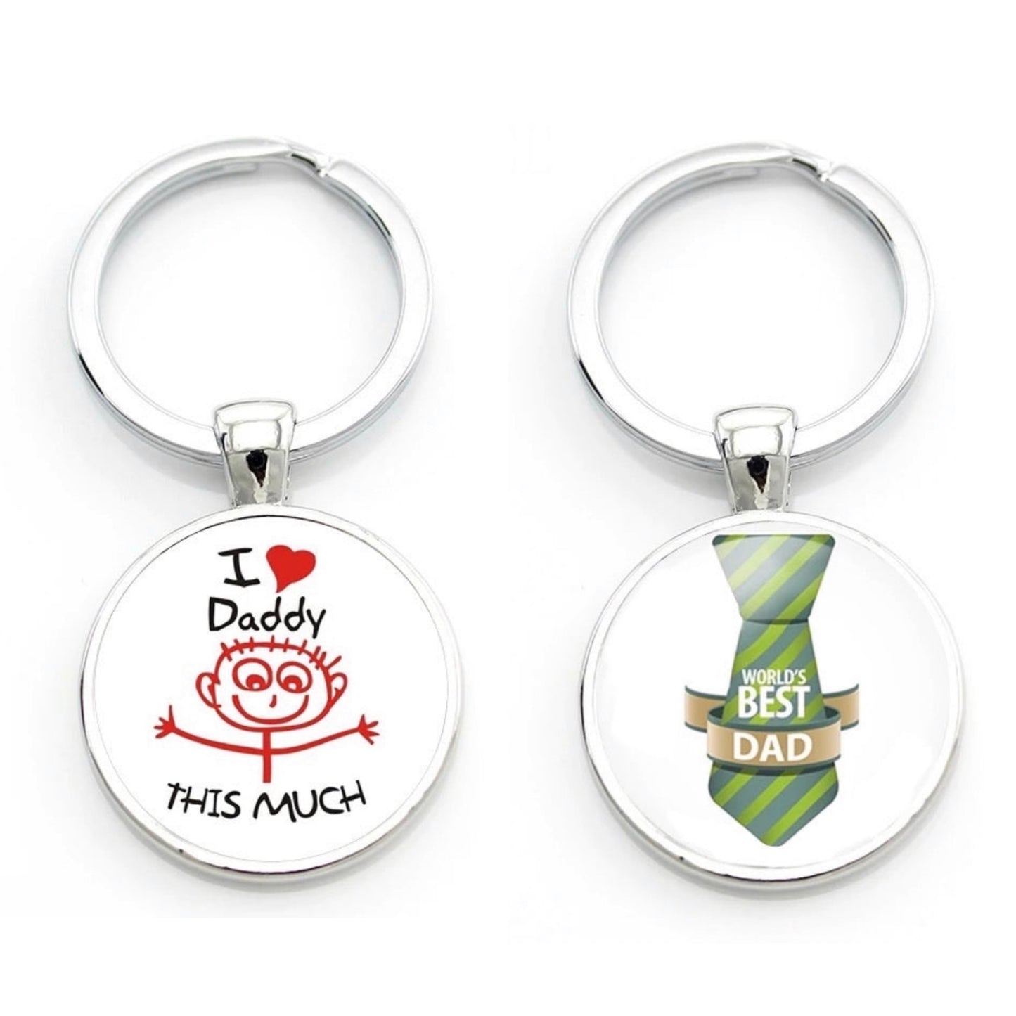 Dad Keyrings