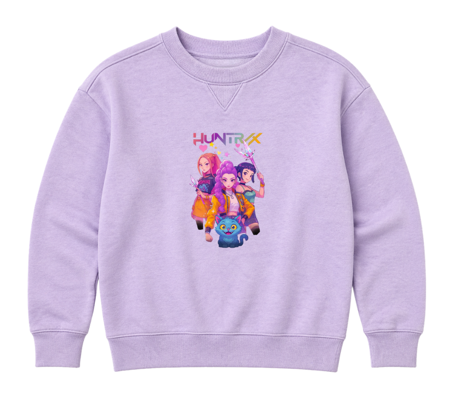 Purple Hunt# Sweatshirt (comes in Teen sizes)