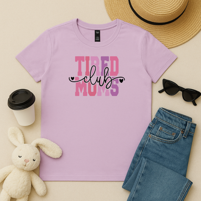 Tired Mums Club Women's Shirt