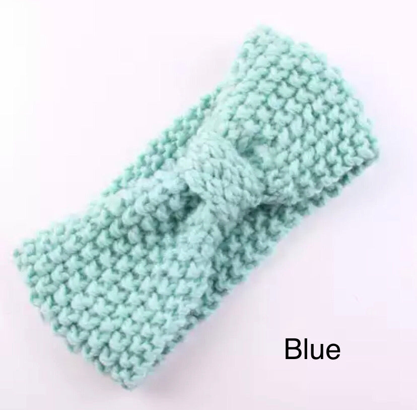 Knitted Knot Headbands