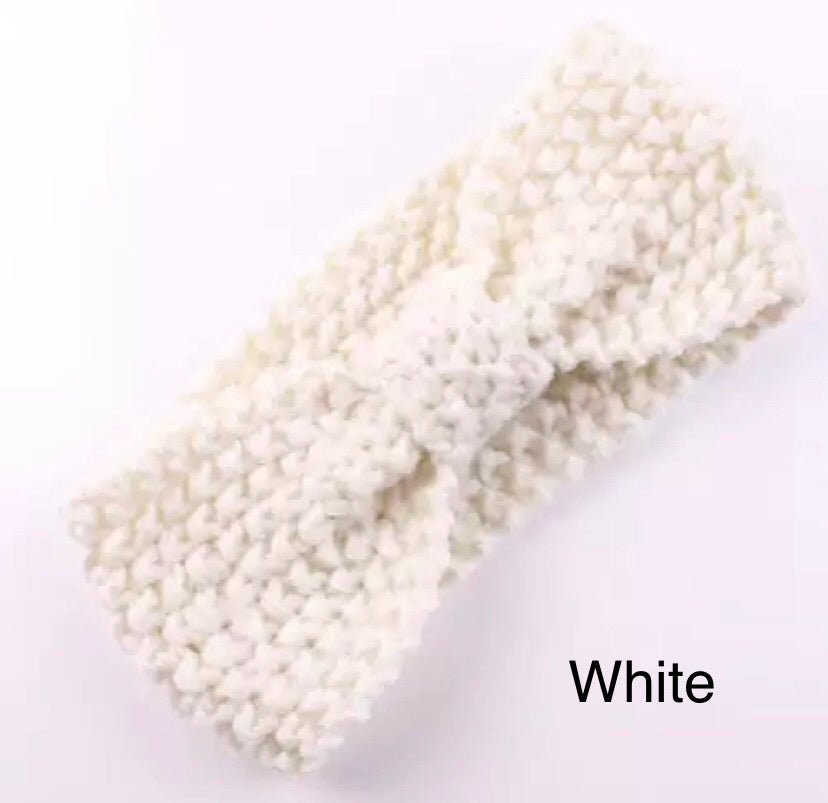 Knitted Knot Headbands