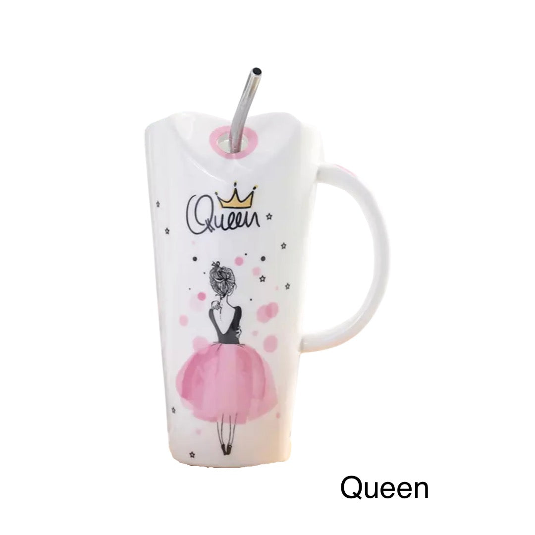 Porcelain Ice Coffee Mugs