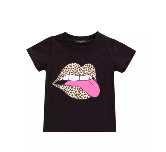 Leopard Lip Shirt
