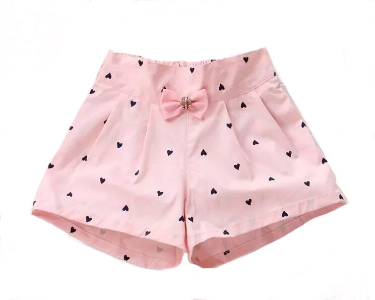 Pink Bow Shorts