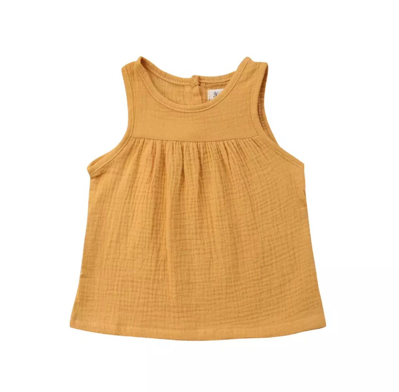 Sabrina Mustard Top