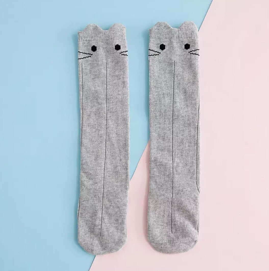 Cat Knee Socks