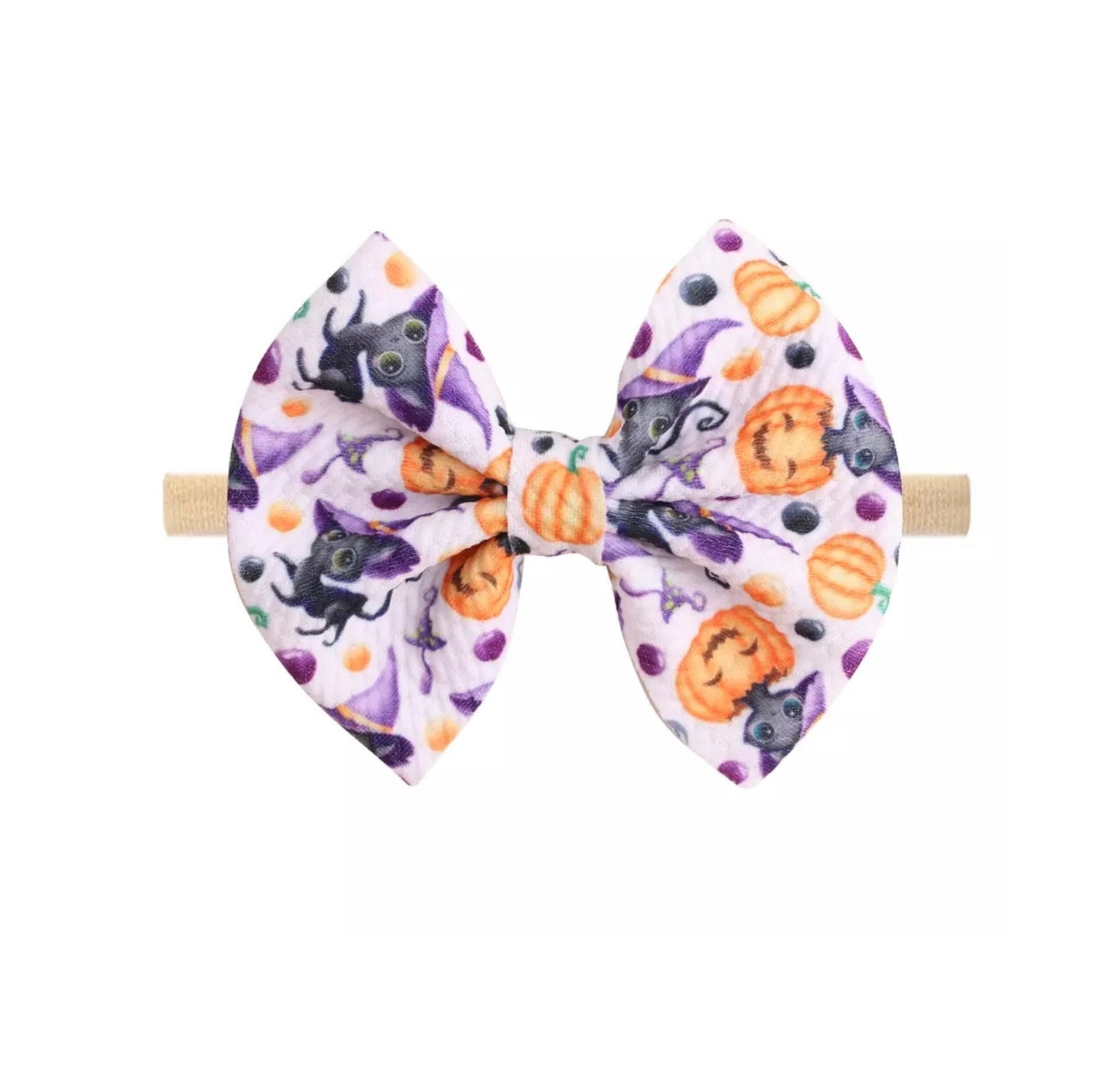Black Cat Bow Headband
