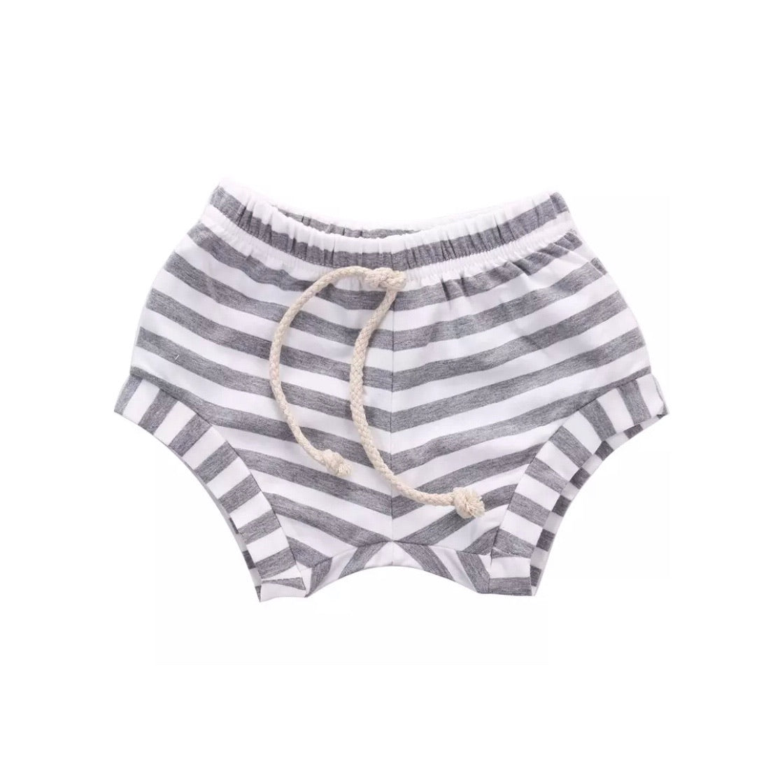Grey Bloomer Shorts