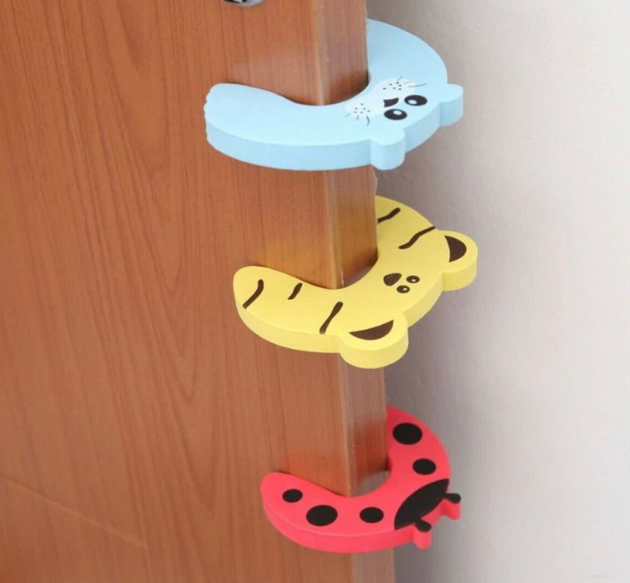 Animal Foam Door Stoppers - 5 pack