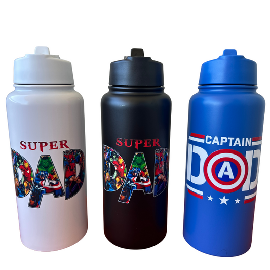 Dad Stainless Steel Water Bottles