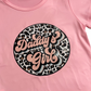 Daddy's Girl Retro Shirt - Pink