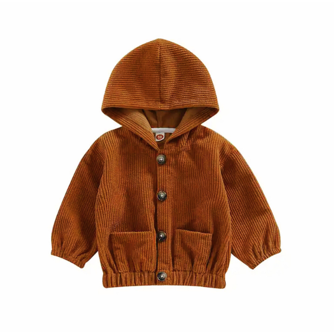 Dallas Brown Hooded Jacket