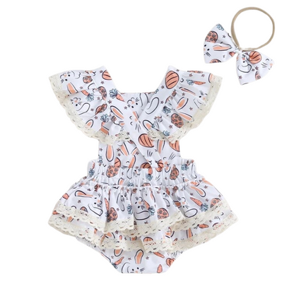 Easter Frill Romper