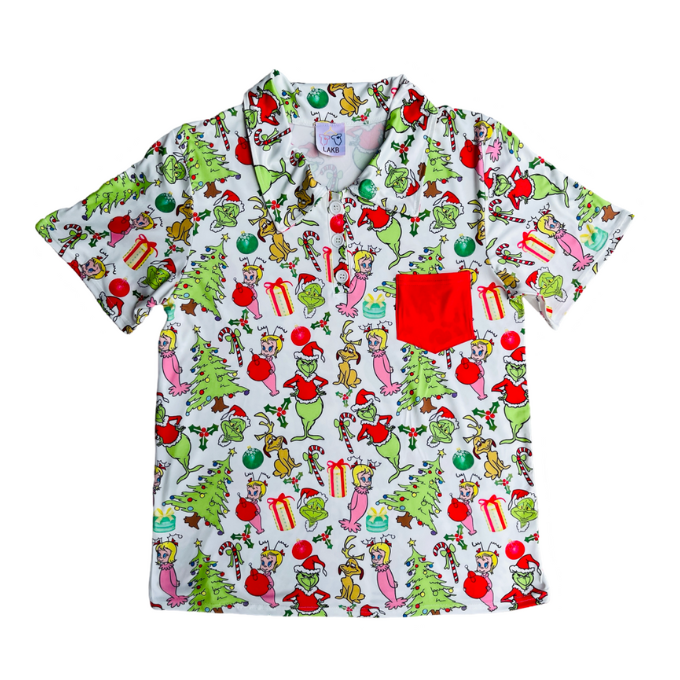 Family Grinch Mens Shirt