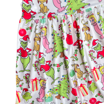 Family Grinch Girls Dress