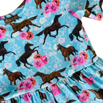 Floral Pony Dress