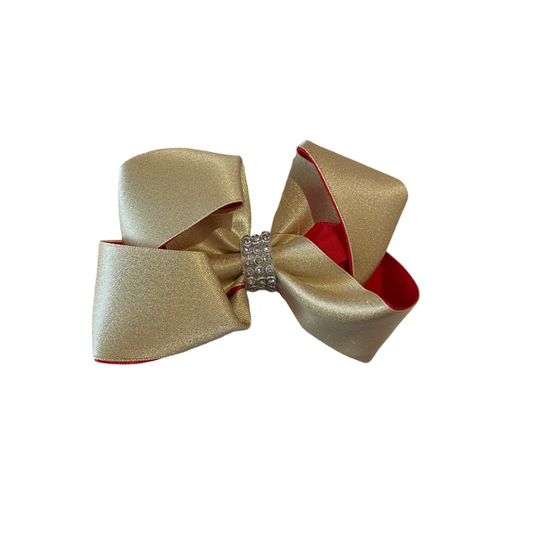 Golden Bow Hair Clip