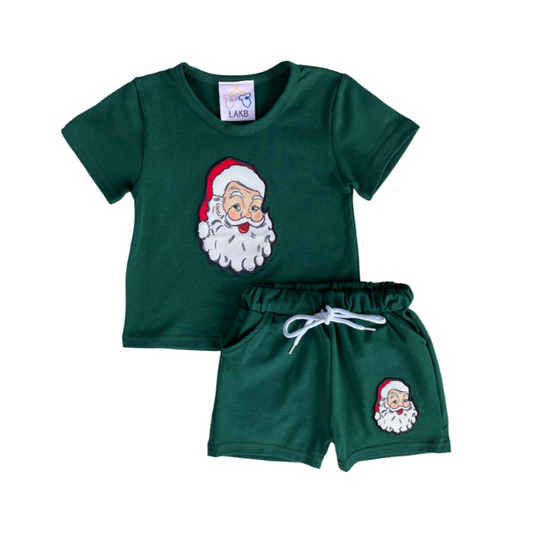 Santa Face Set - Green