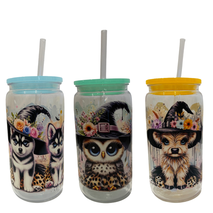 Spooky Acrylic Plastic Tumblers