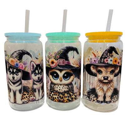 Spooky Acrylic Plastic Tumblers