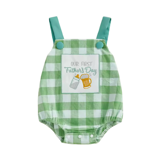 Our First Father's Day Romper