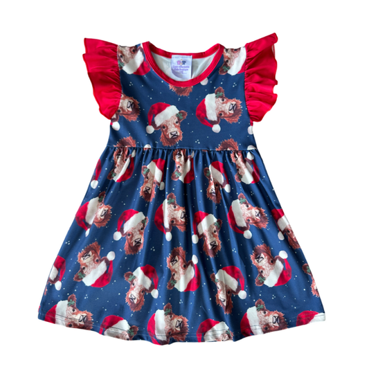 Holy Christmas Cow Dress