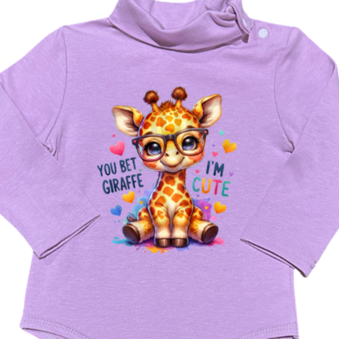 You Bet Giraffe I'm Cute Onesie