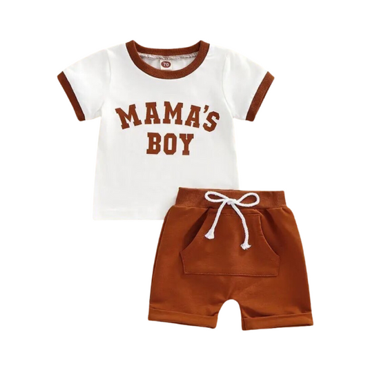 Mama's Boy Set - Brown