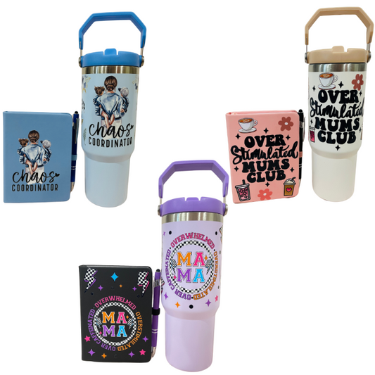 Drink Bottle & Notepad Box Set